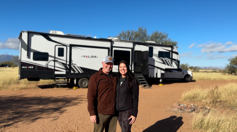 Barry and Darlene Nicholson, full-time RVers and course creators