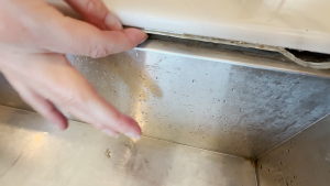 sink breaks on travel day