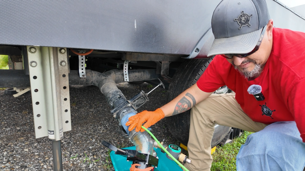 rv tank cleaning
