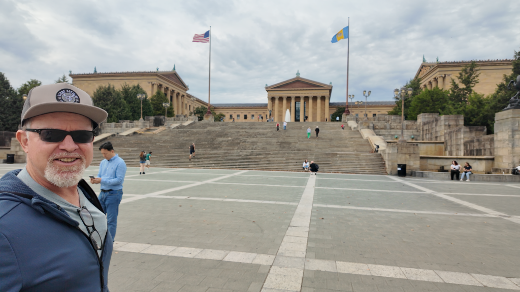 Museum steps