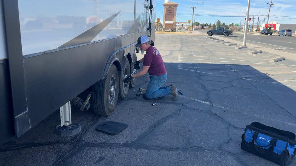 change rv tire