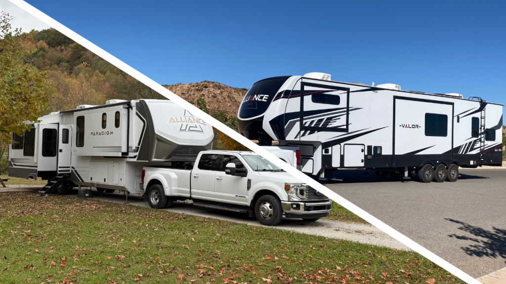 toyhauler or fifth wheel