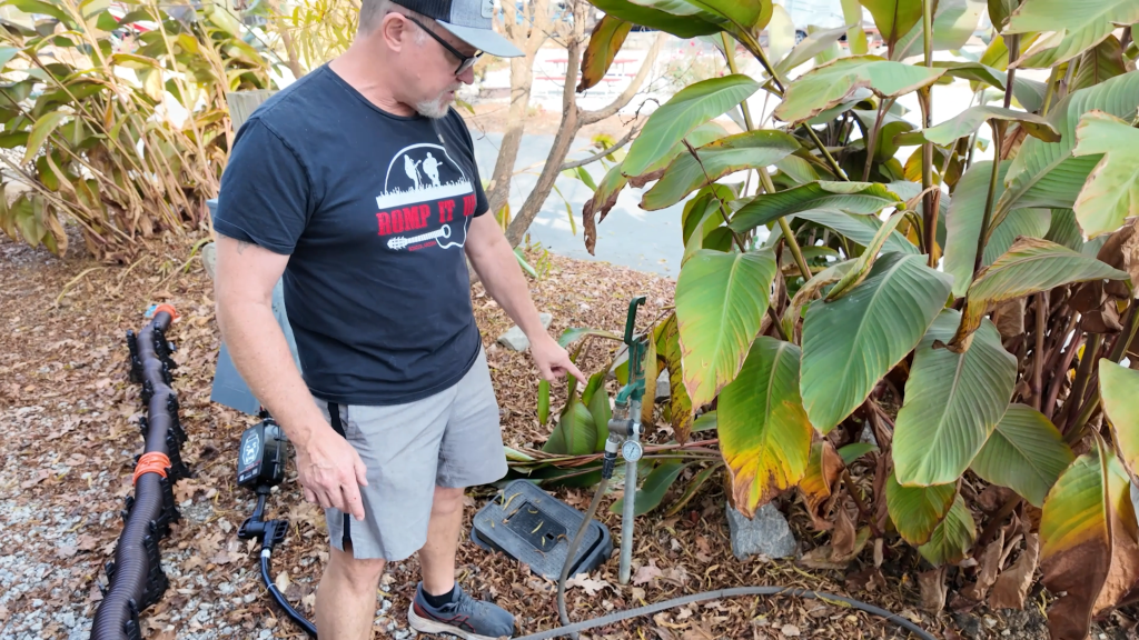 RV water hose freeze