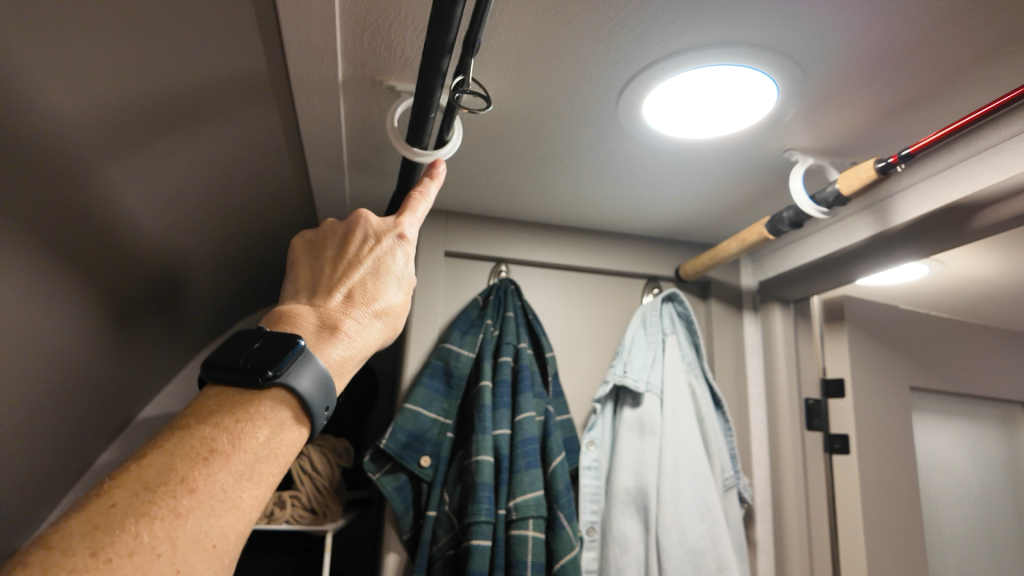 RV Fishing Rod Holder